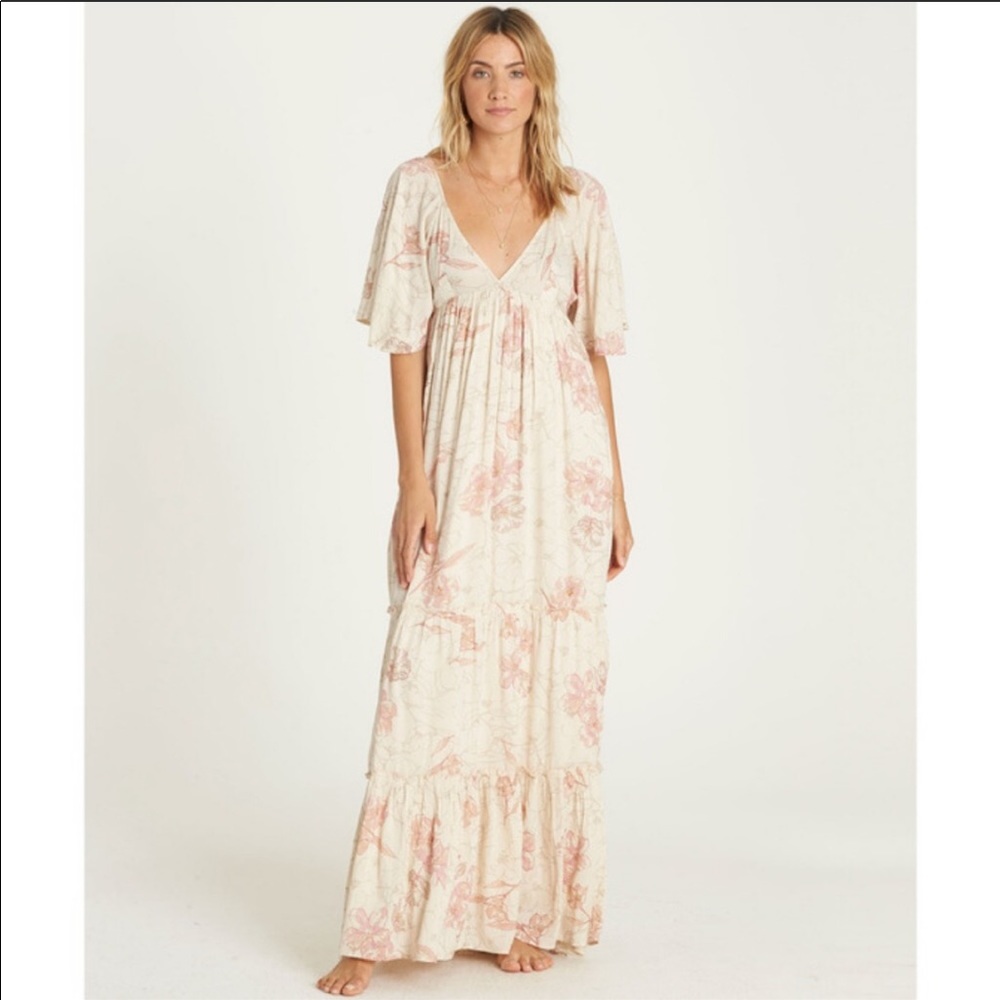 Billabong Pacsun NWOT Seas The Day Maxi Dress